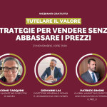 Webinar Gratuito – Tutelare il valore: strategie per vendere senza abbassare i prezzi